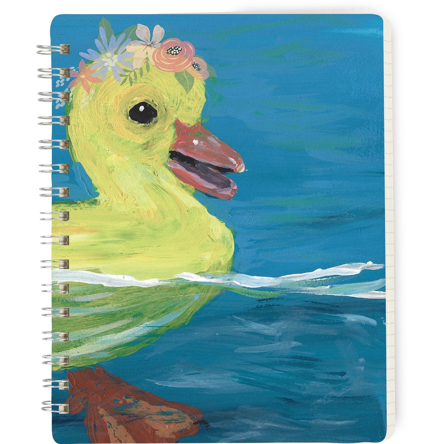 Duckling Spiral Notebook | Double-Sided Journal | 120 Lined Pages - Concordia Style Boutique