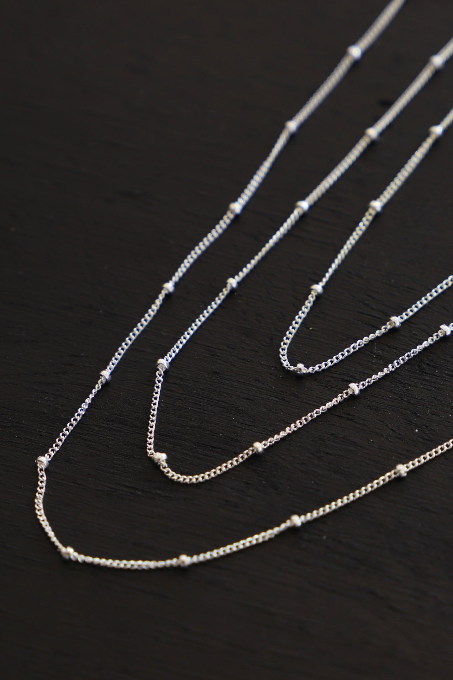 STERLING SILVER SATELLITE CABLE CHAIN - Concordia Style Boutique