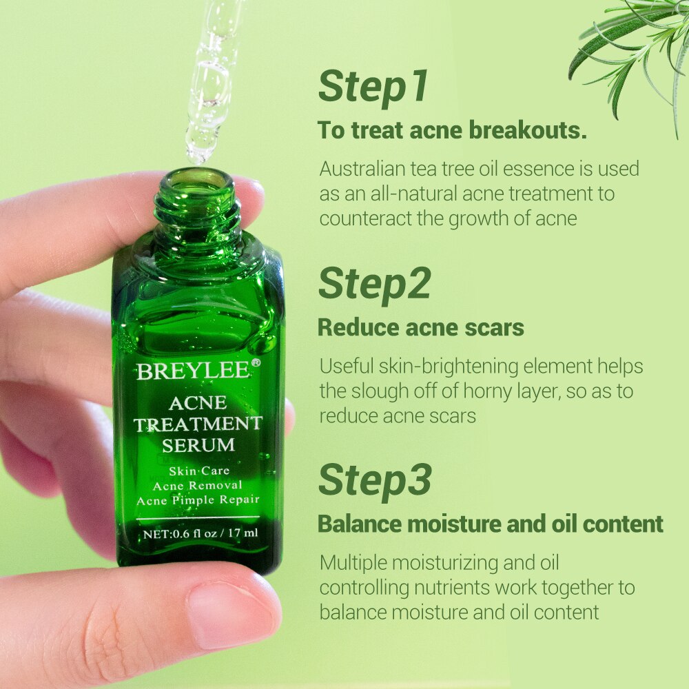 BREYLEE Acne Treatment Face Serum Mask - Anti Acne Pimple Scar Remover - Premium Face Serum Mask from Concordia Style Boutique - Just $14.82! Shop now at Concordia Style Boutique