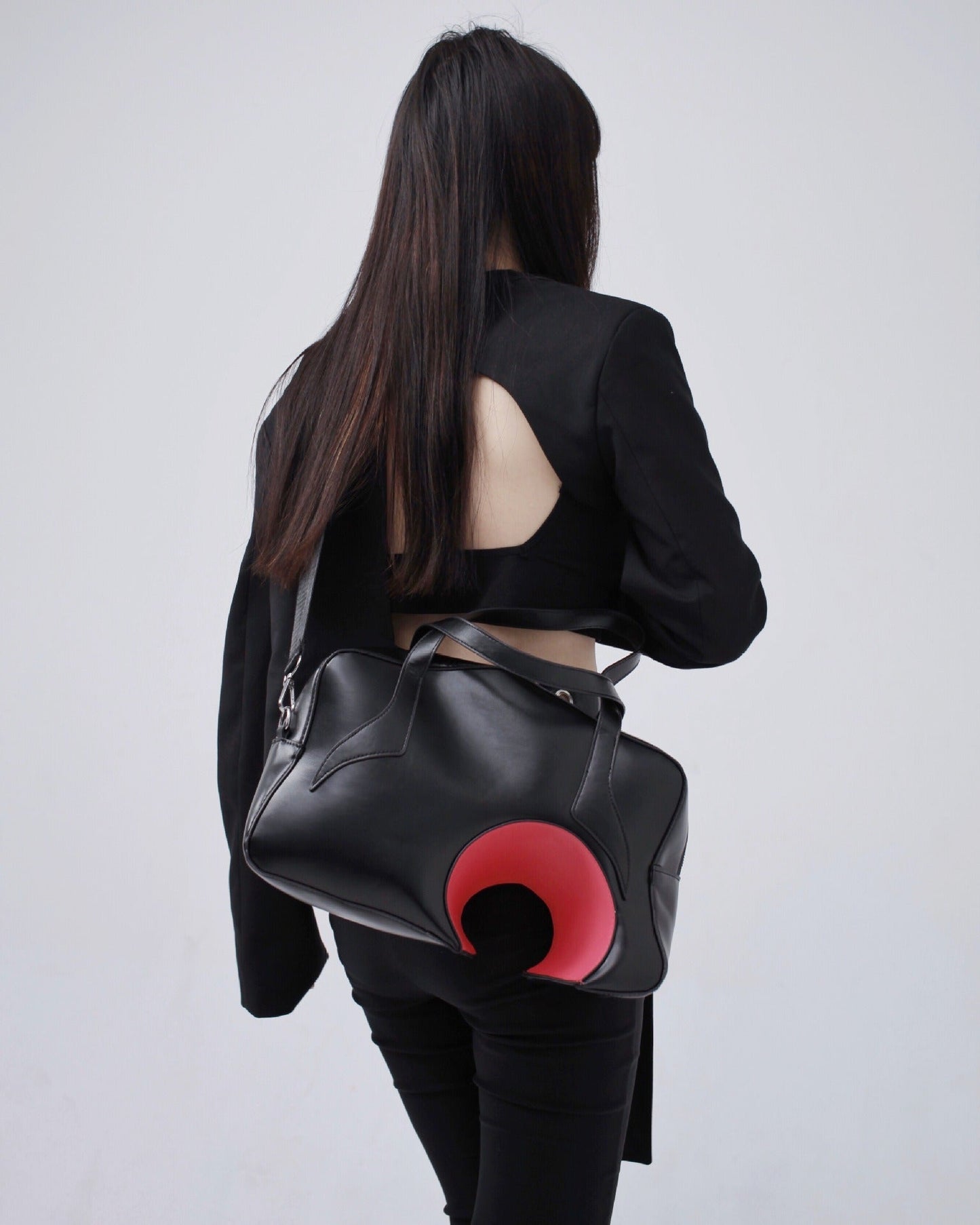 Small and niche personality PU round geometric bag - Premium round geometric bag from Concordia Style Boutique - Just $56.16! Shop now at Concordia Style Boutique