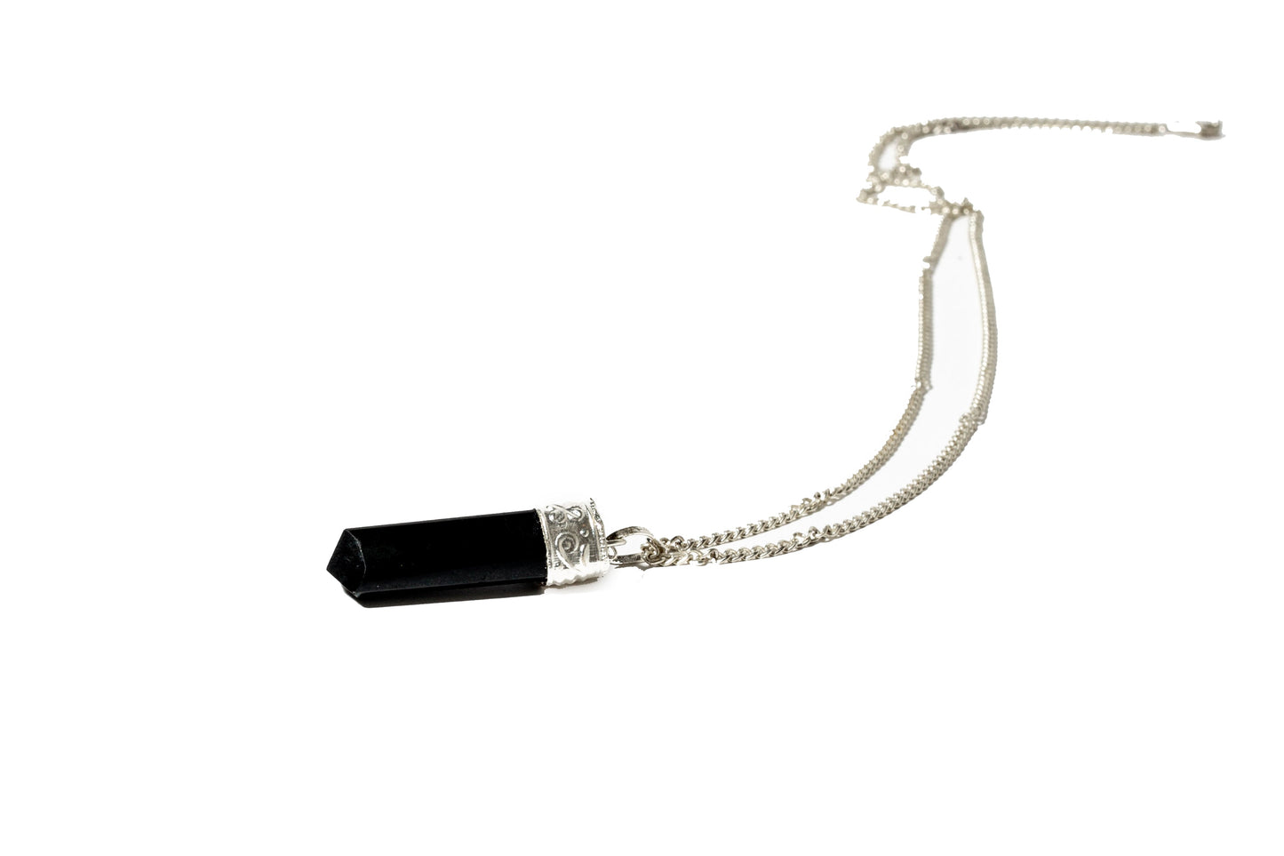 Black Tourmaline Protection Pendant (Ships from USA!)