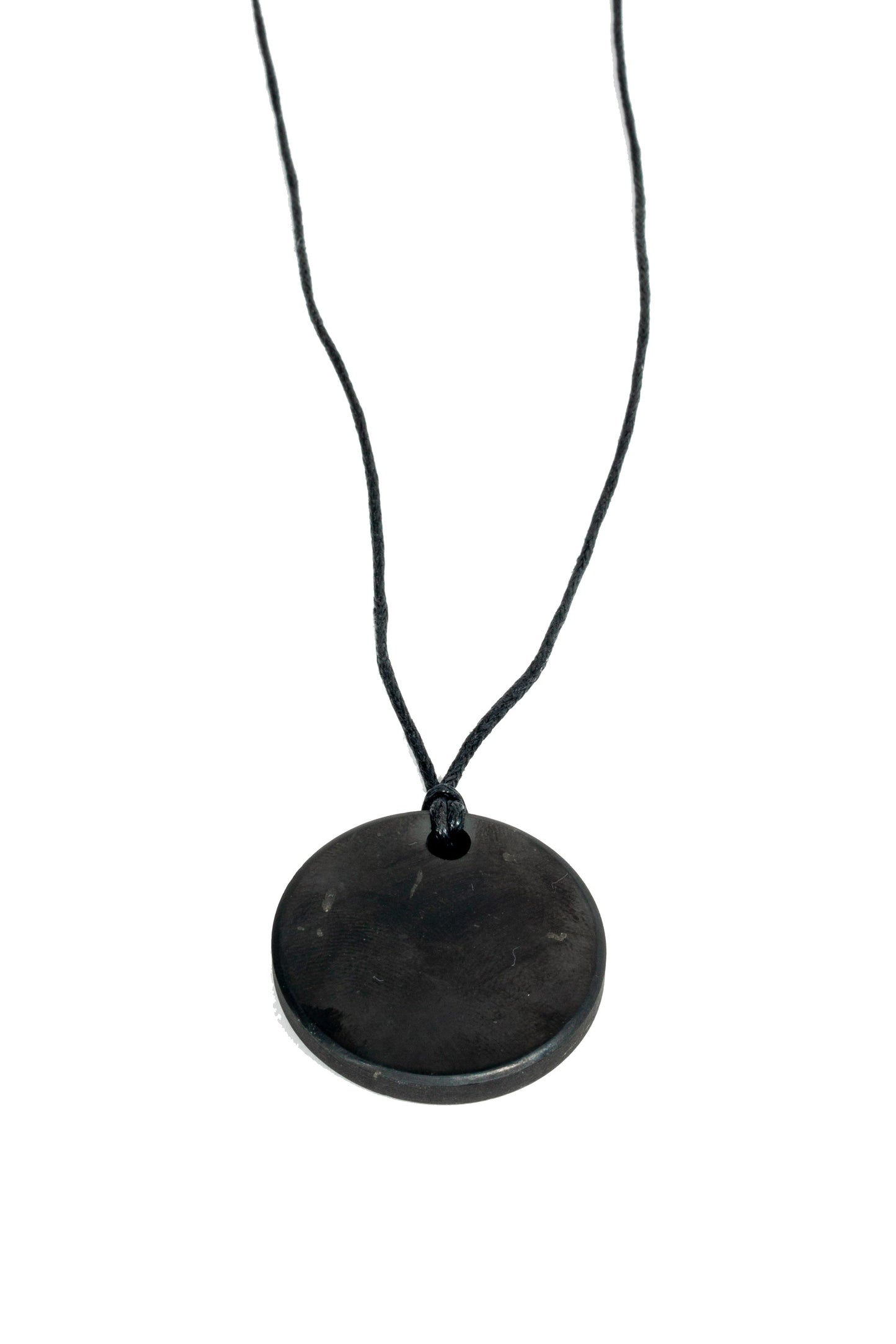 Shungite Round Pendant for EMF Protection (Ships From USA!)