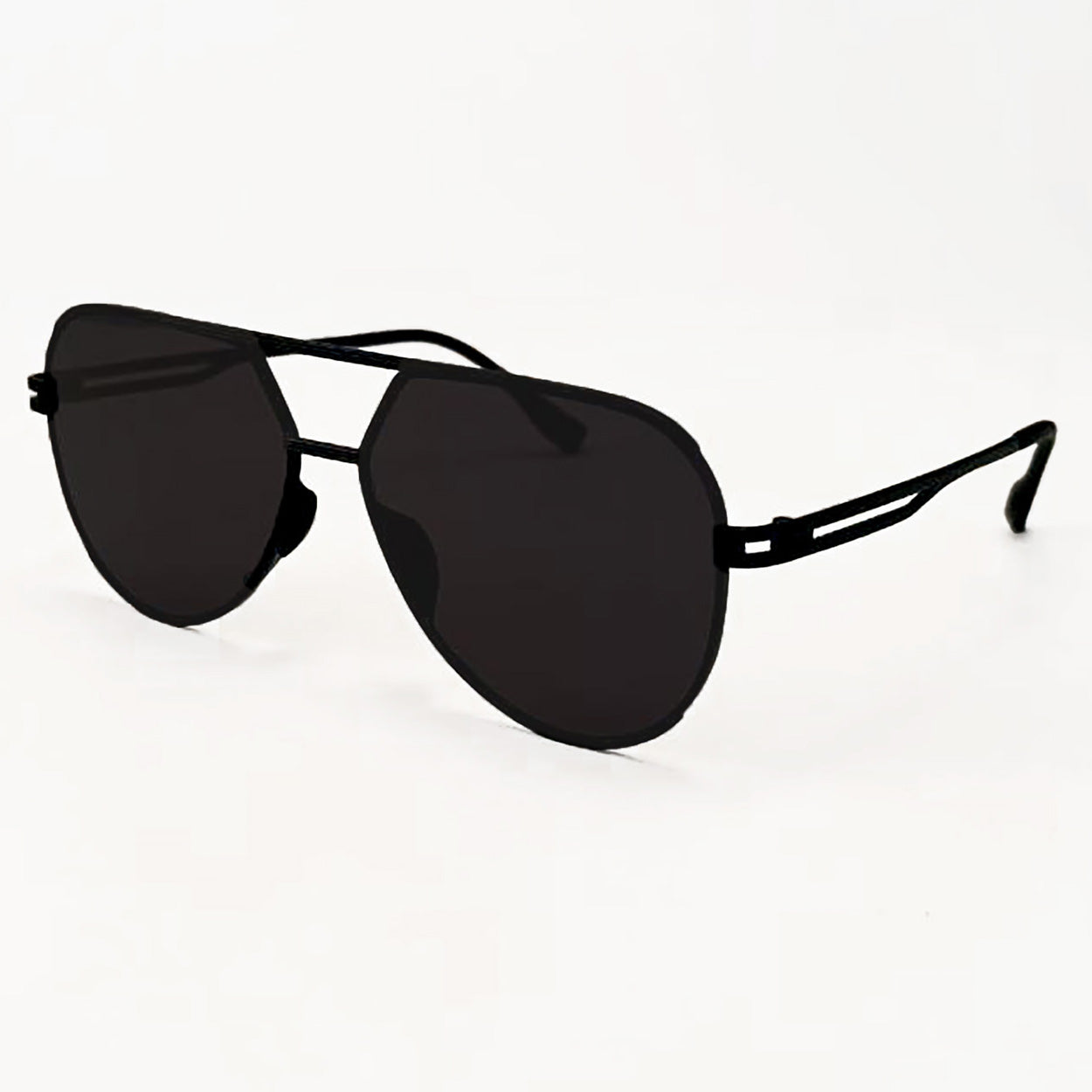 Untangled x Emily - Tangle Free - Black Aviator Sunglasses - Concordia Style Boutique