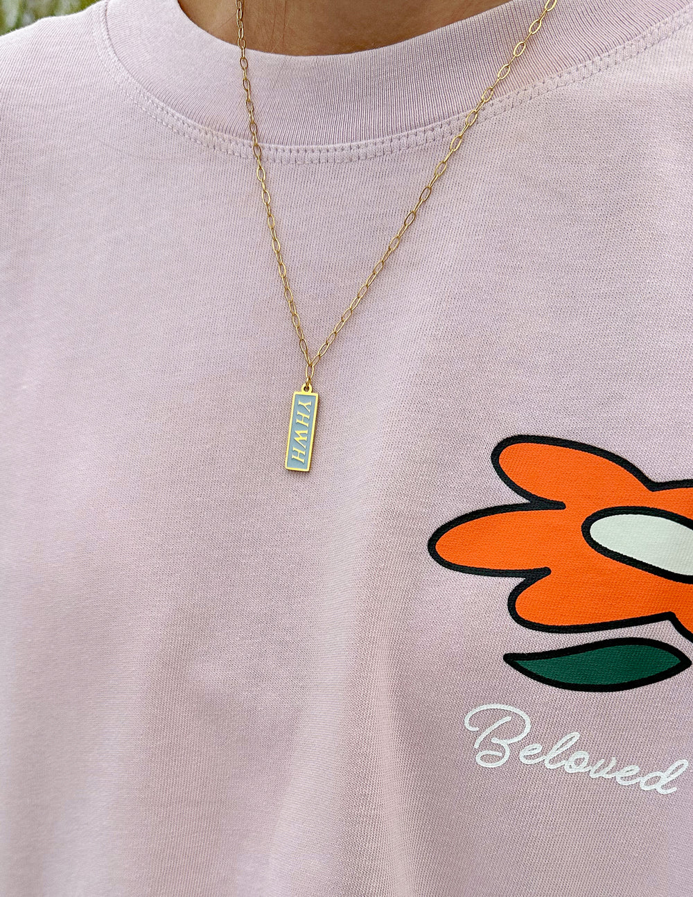 Enamel YHWH Necklace - Concordia Style Boutique