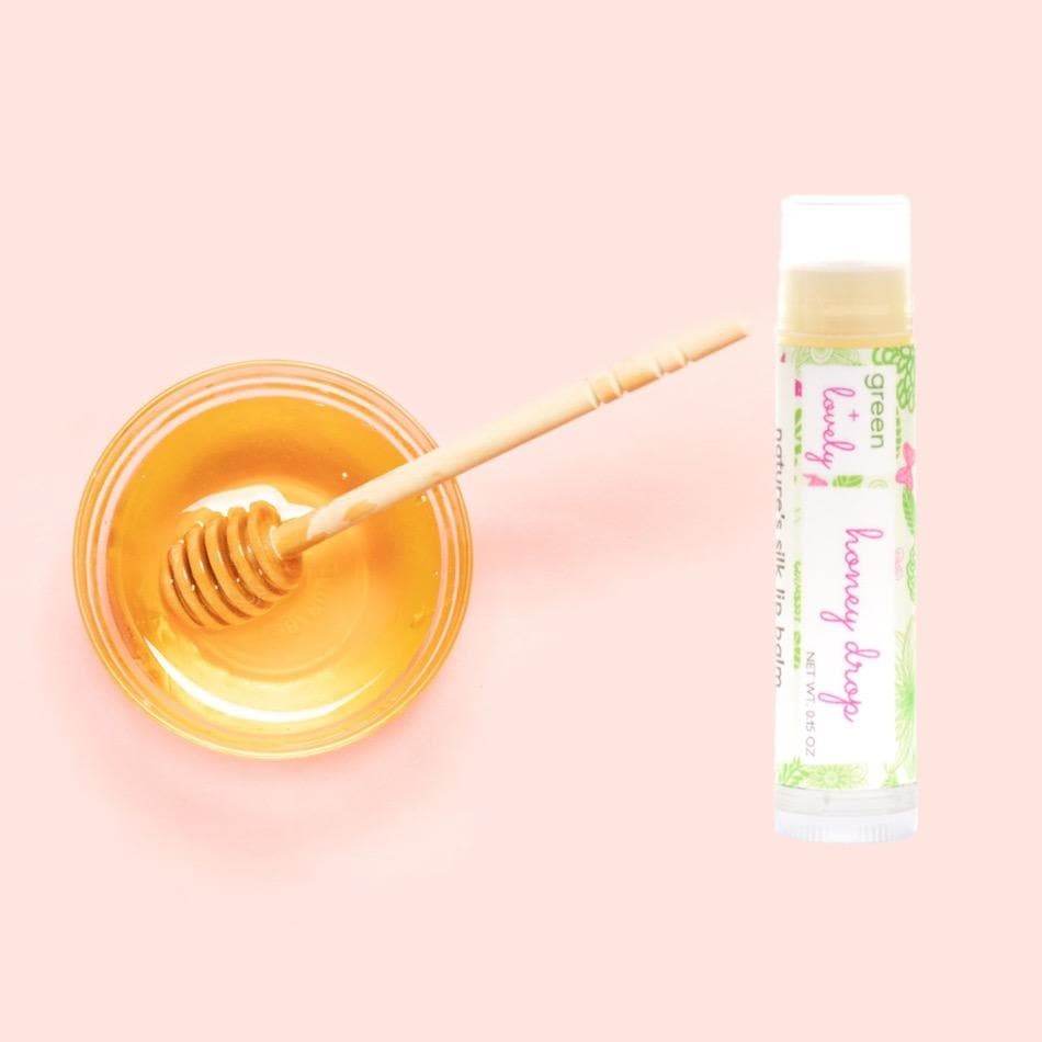 Honey Drop /// Summer Organic Lip Balm Butter for Intense Moisture - Beauty Gift - Concordia Style Boutique