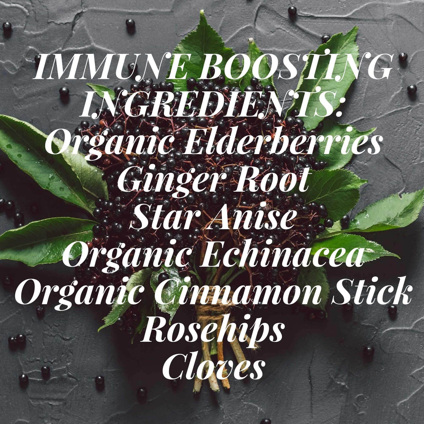 Elderberry DIY Kit - Herbal Remedy Aid for Colds, Flu, Allergies - Concordia Style Boutique