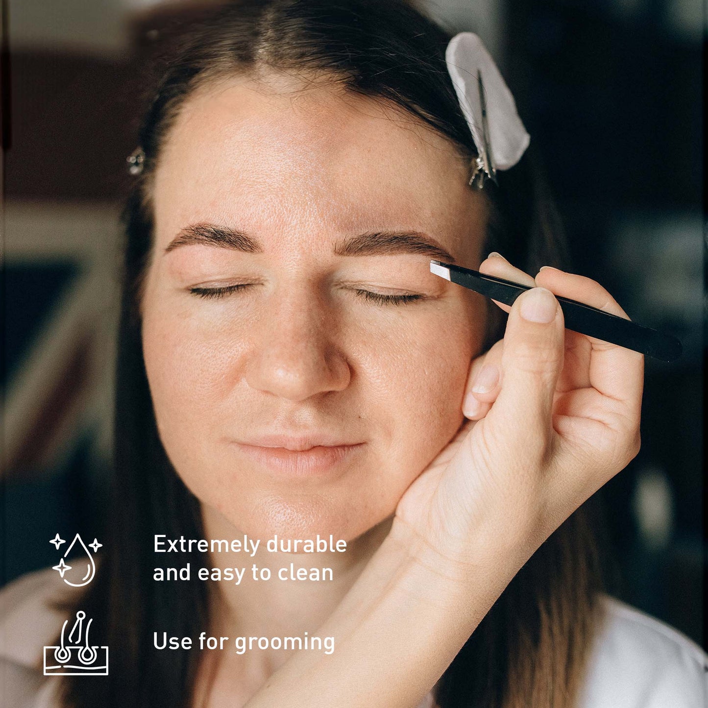 Pursonic Beauty Essentials Bundle - Advanced Facial and Body Cleansing Brush, Studio Makeup Brush Set, Slant Tip Tweezer, and Eyelash Curler - Concordia Style Boutique