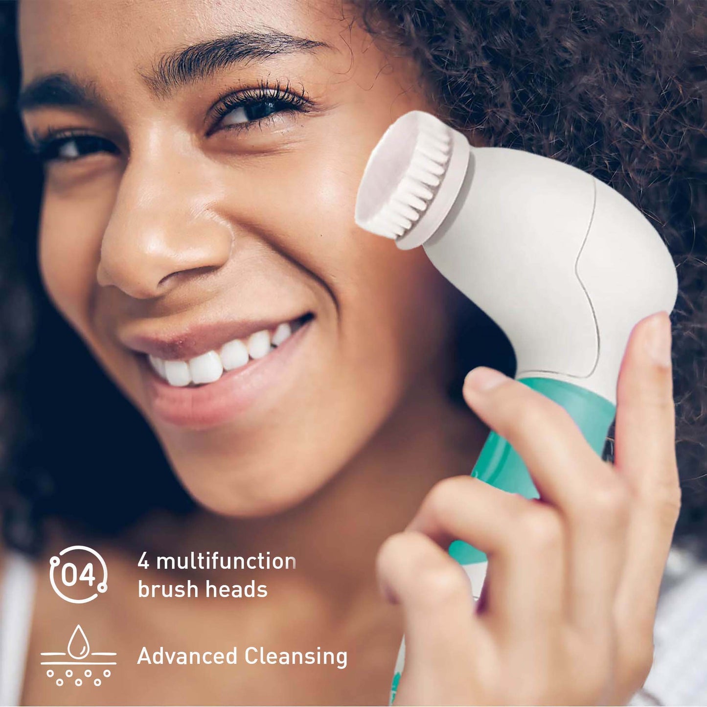 Pursonic Beauty Essentials Bundle - Advanced Facial and Body Cleansing Brush, Studio Makeup Brush Set, Slant Tip Tweezer, and Eyelash Curler - Concordia Style Boutique