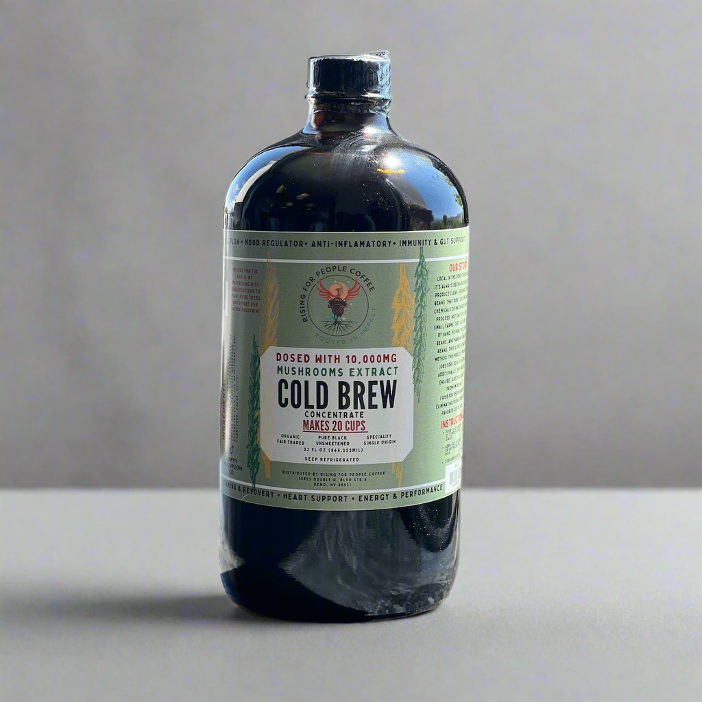 Happy Mushroom concentrated Cold Brew coffee - Concordia Style Boutique
