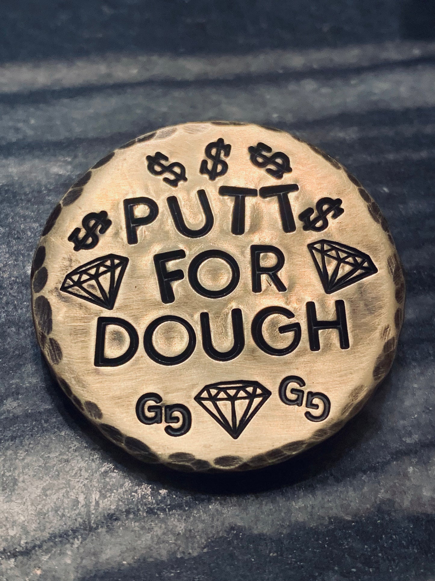 Drive for Show & Putt for Dough Brass Ball Marker