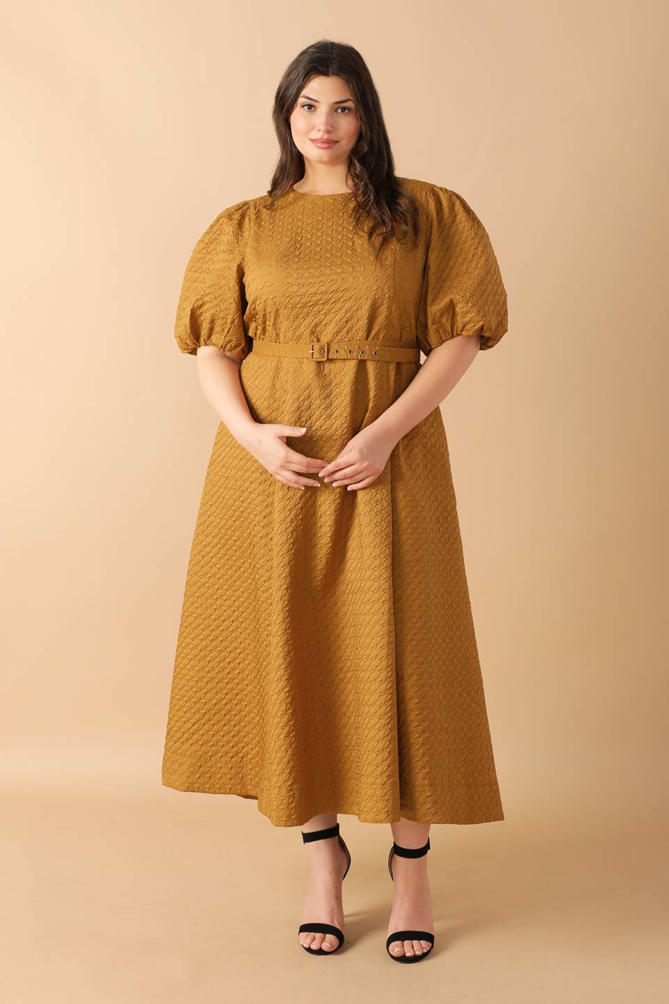 CAN'T STOP ME WOVEN MIDI DRESS - Concordia Style Boutique