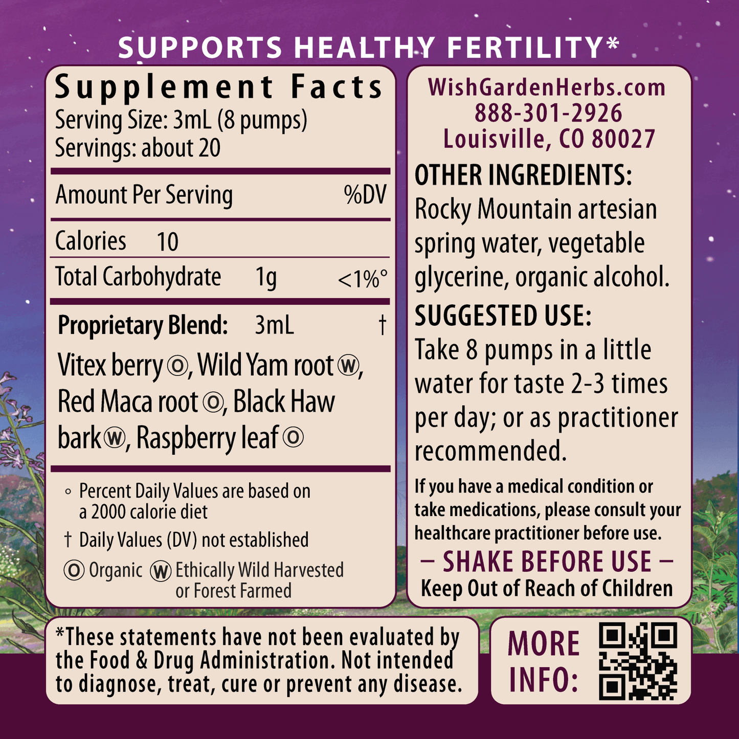 Fertility Prep Conception Support - Concordia Style Boutique