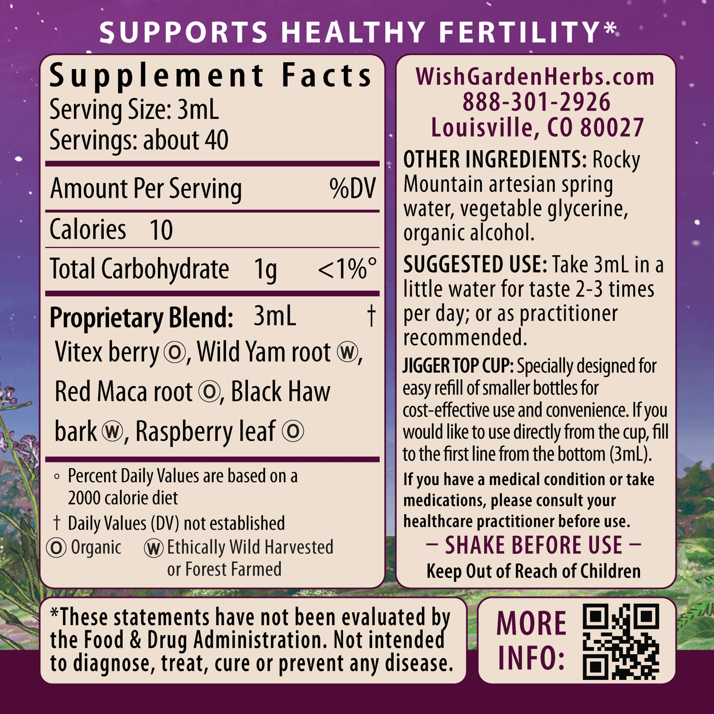 Fertility Prep Conception Support - Concordia Style Boutique