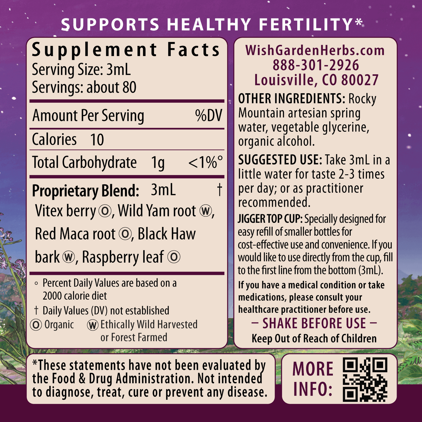 Fertility Prep Conception Support - Concordia Style Boutique