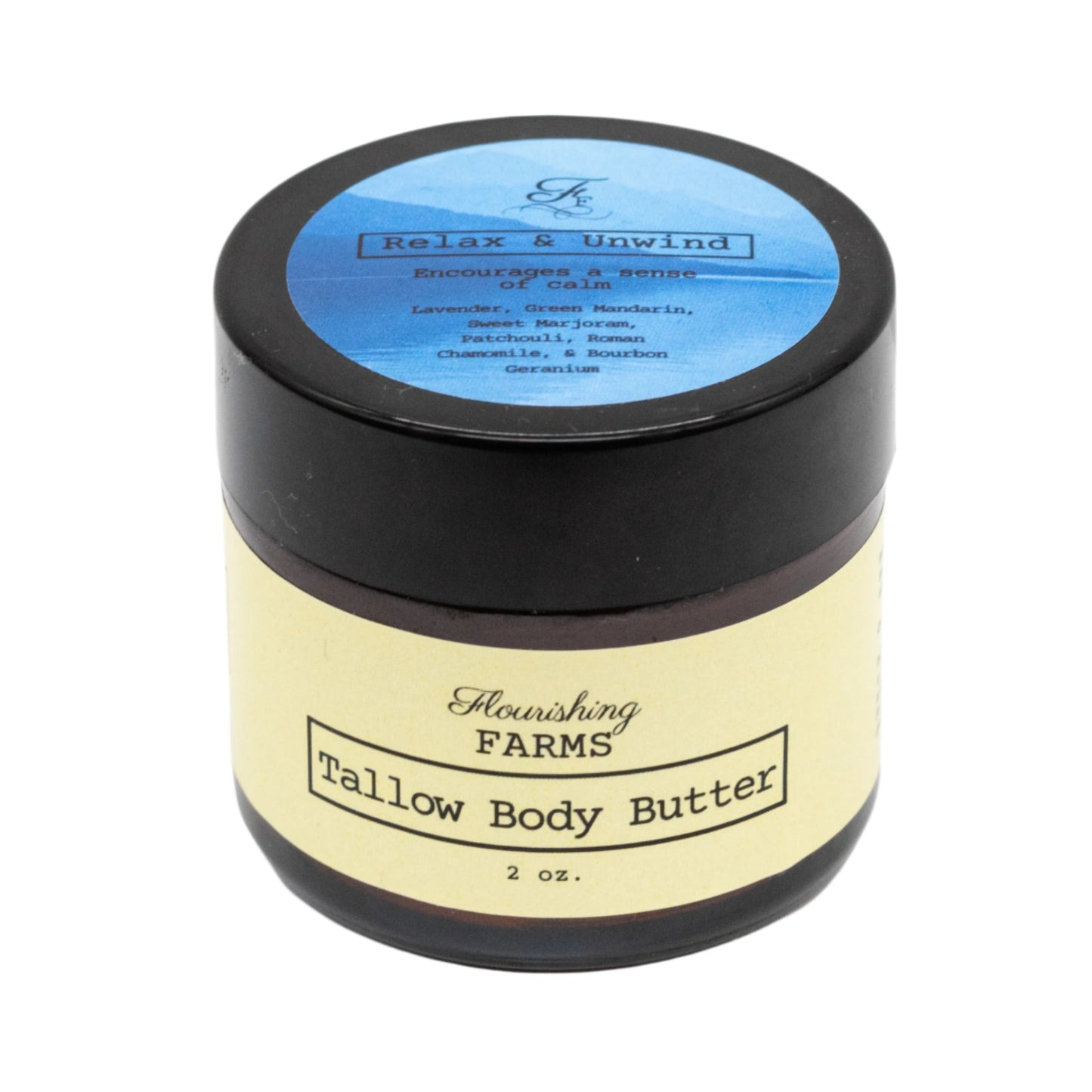 Tallow Body Butter | 2 oz | Multiple Scents | Flourishing Farms - Concordia Style Boutique