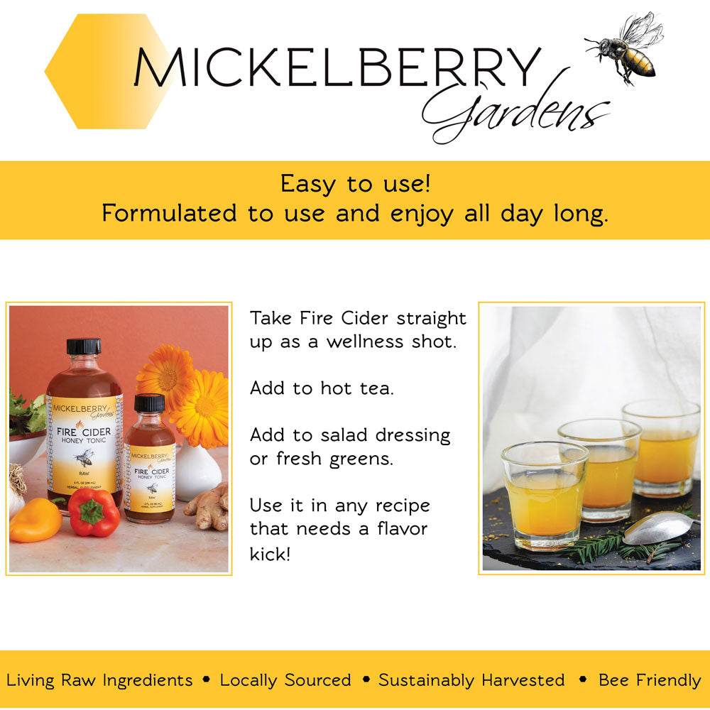 Fire Cider Honey Tonic - Concordia Style Boutique