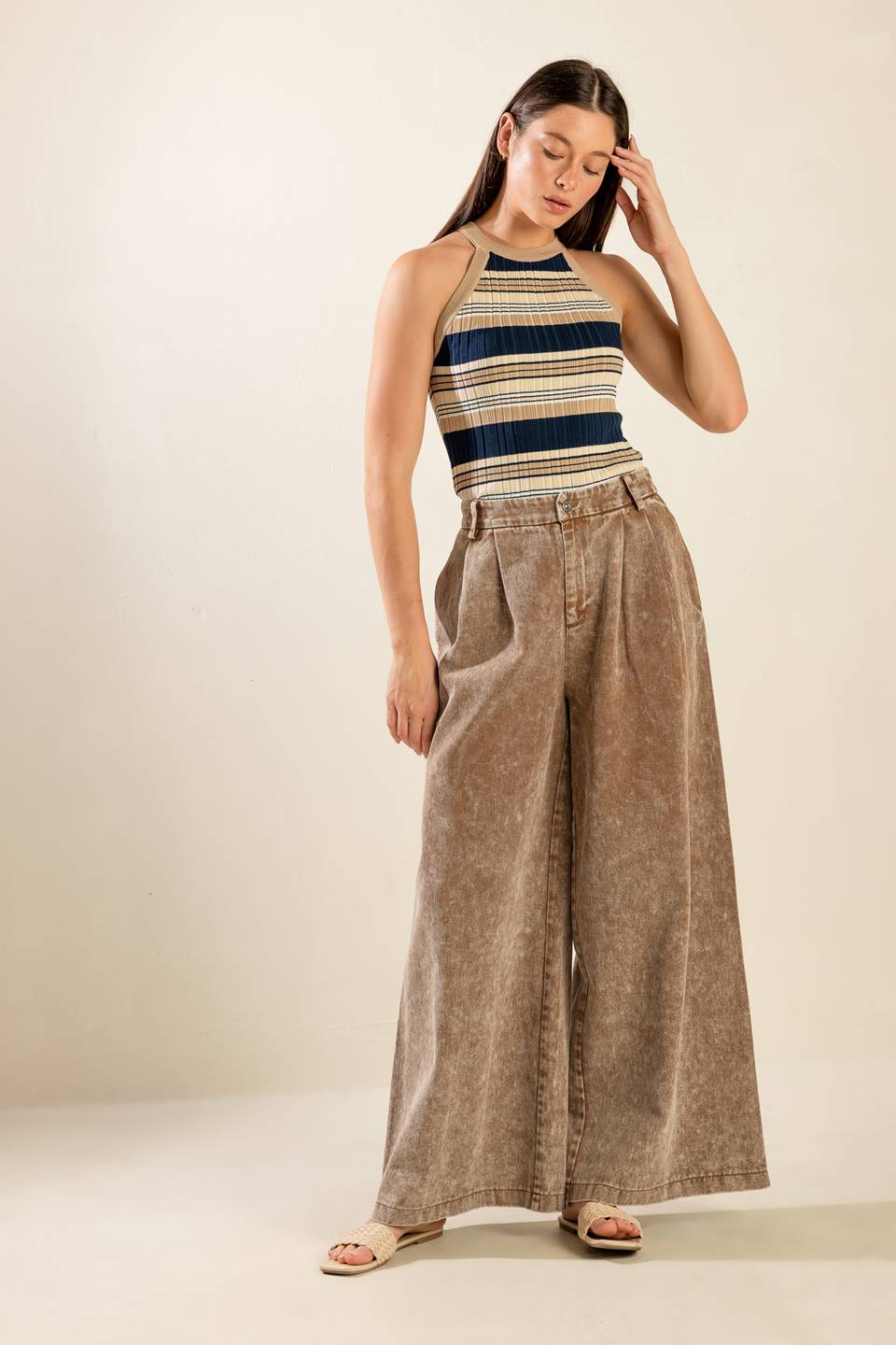 ANYTIME NOW SWEATER KNIT TOP - Concordia Style Boutique