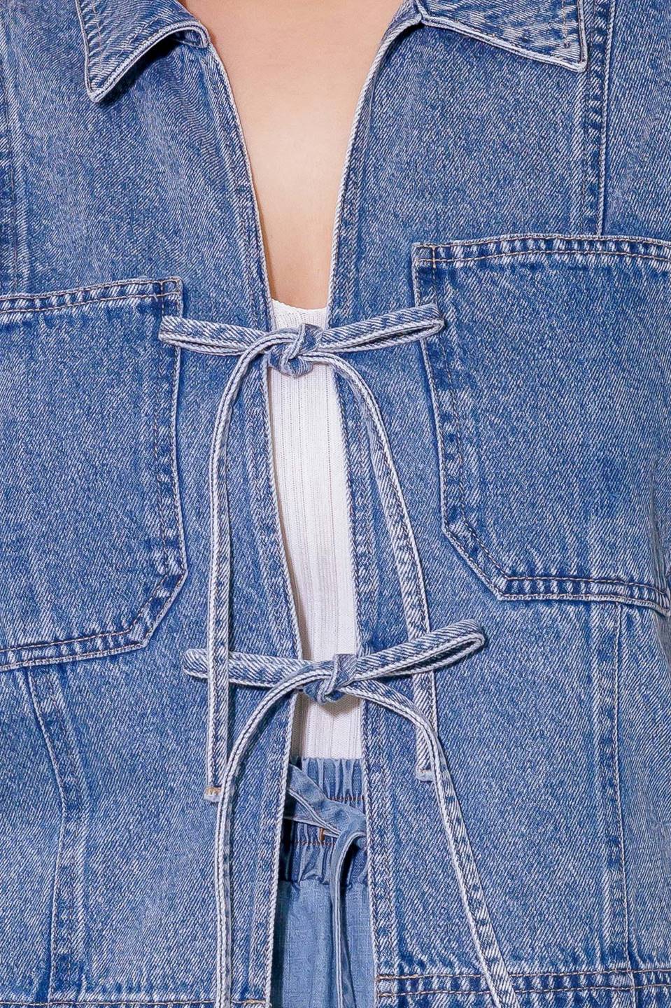 BY CHANCE DENIM TOP - Concordia Style Boutique