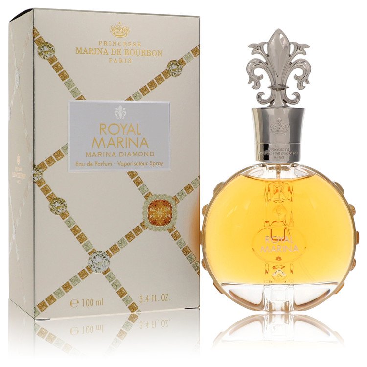 Royal Marina Diamond by Marina De Bourbon Eau De Parfum Spray 3.4 oz for Women - Concordia Style Boutique