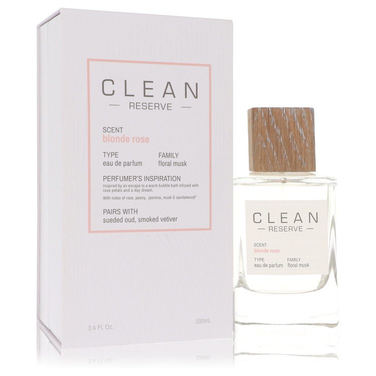 Clean Blonde Rose by Clean Eau De Parfum Spray 3.4 oz for Women - Concordia Style Boutique