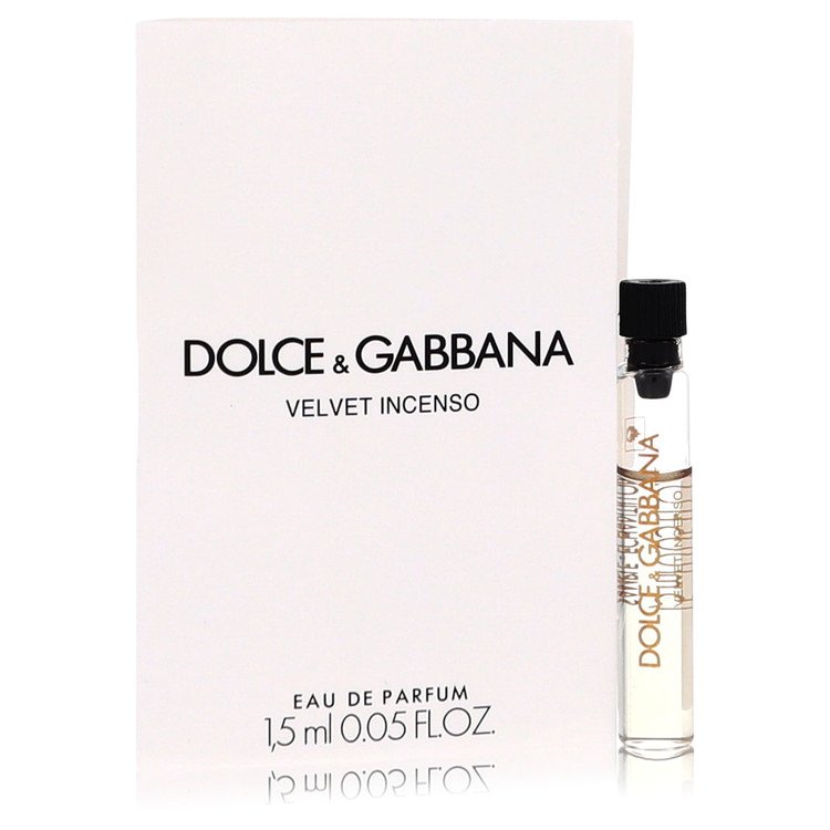 Dolce & Gabbana Velvet Incenso by Dolce & Gabbana Vial (sample) .05 oz for Women - Concordia Style Boutique