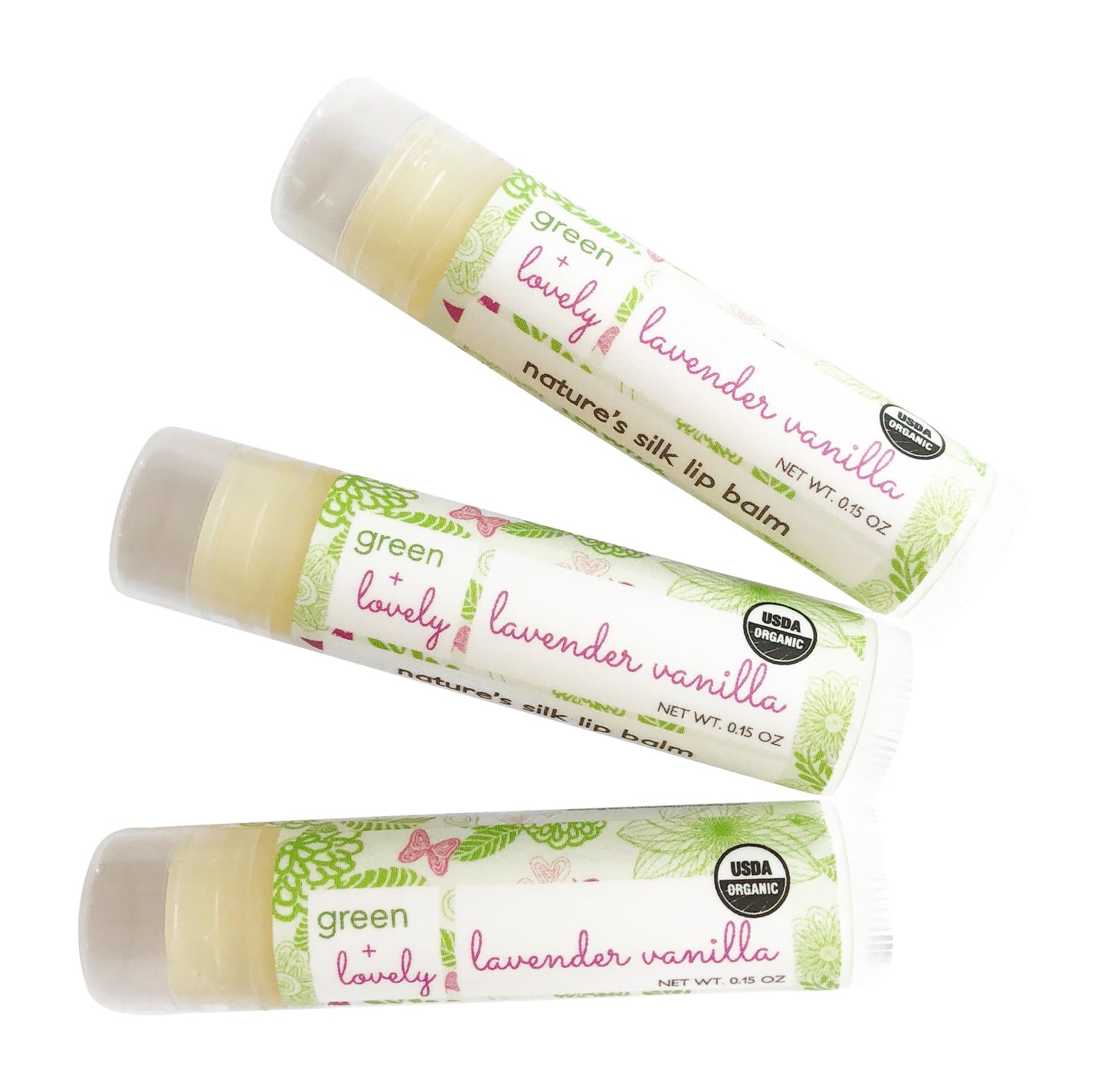 Lavender Vanilla /// Organic Lip Balm Butter for Intense Moisture - Beauty Gift - Concordia Style Boutique