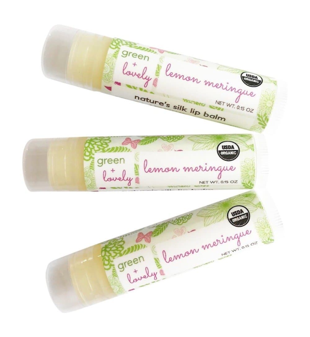 Lemon Meringue /// Organic Lip Balm Butter for Intense Moisture - Beauty Gift - Concordia Style Boutique