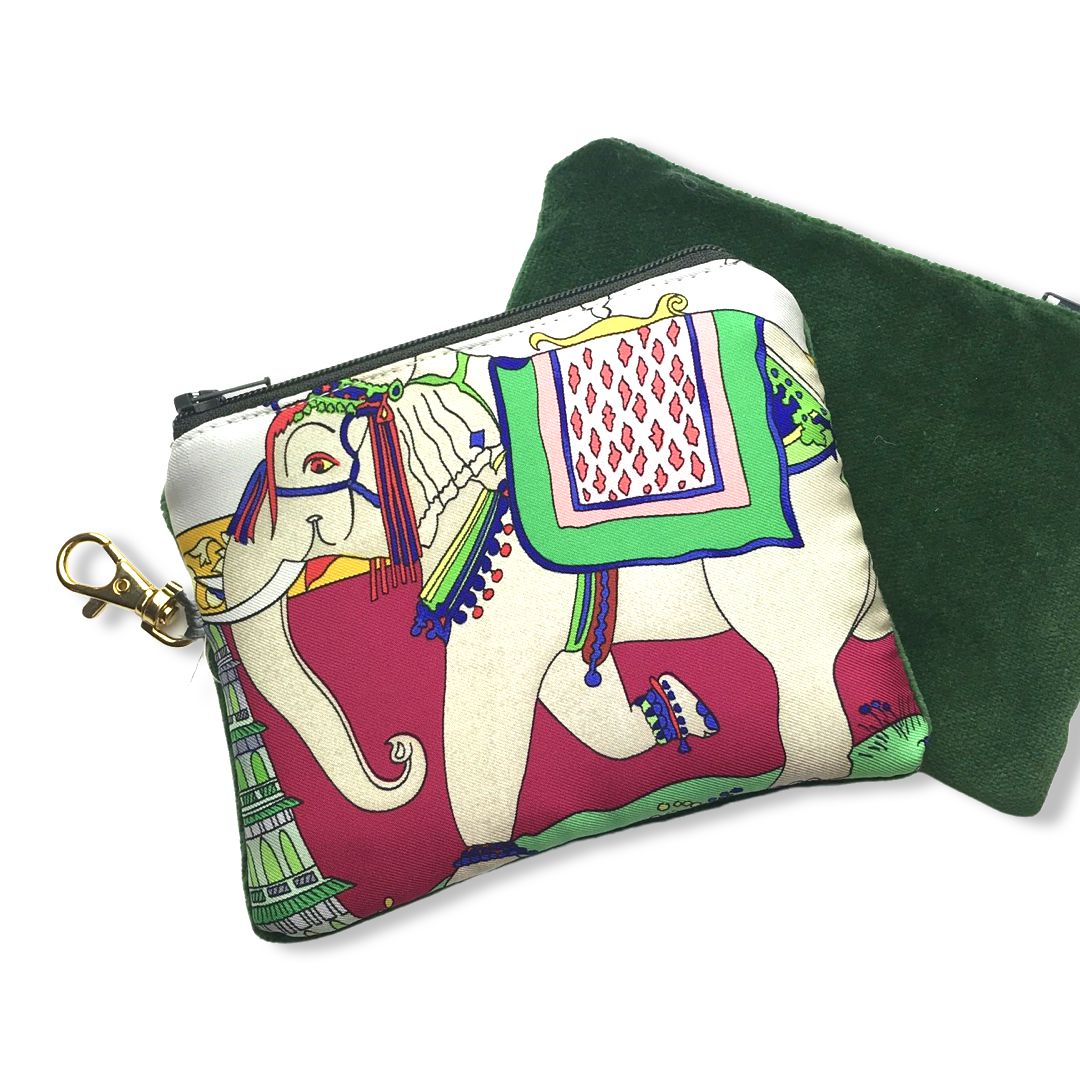 Fantasies Indienne Vintage Coffee Run Keychain Bag