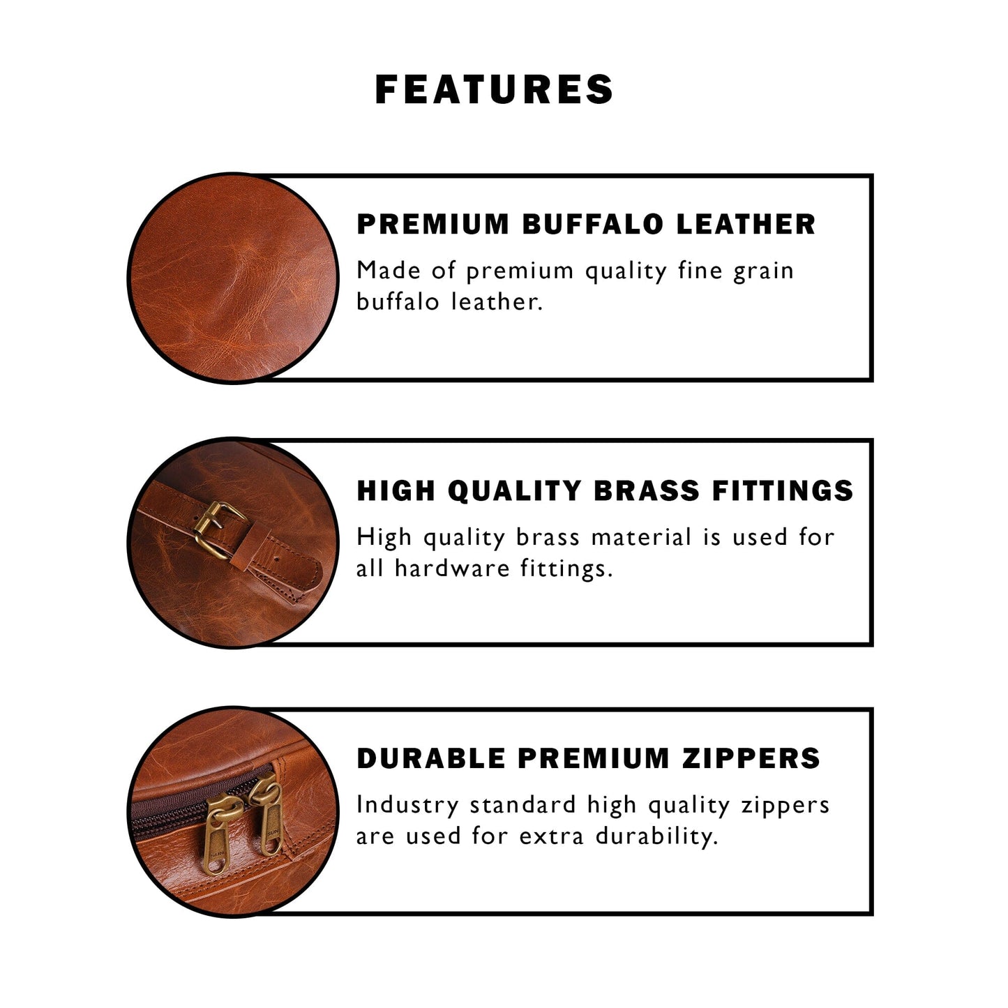 Rustic Buffalo Cymbal Case - Concordia Style Boutique