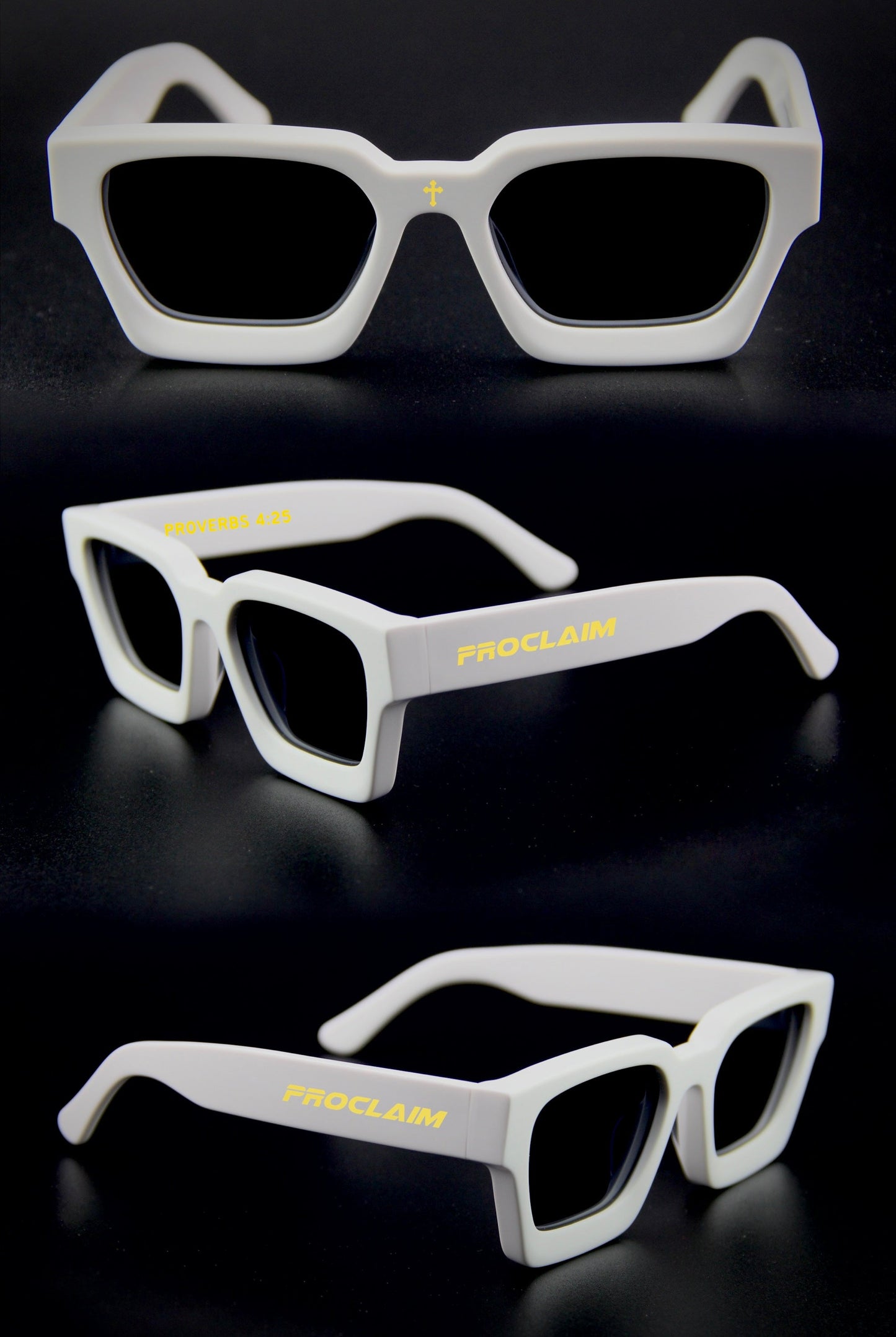 PROCLAIM VSN Sunglasses (White) - Concordia Style Boutique