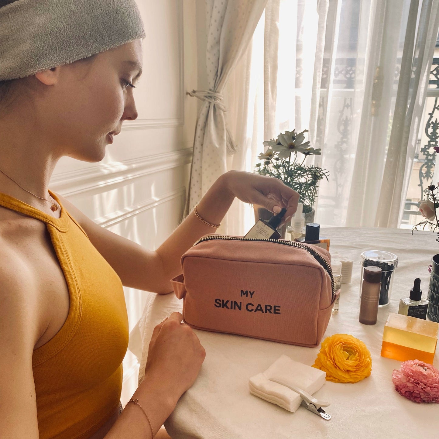 My Skin Care - Organizing Pouch, Pink/Blush - Concordia Style Boutique