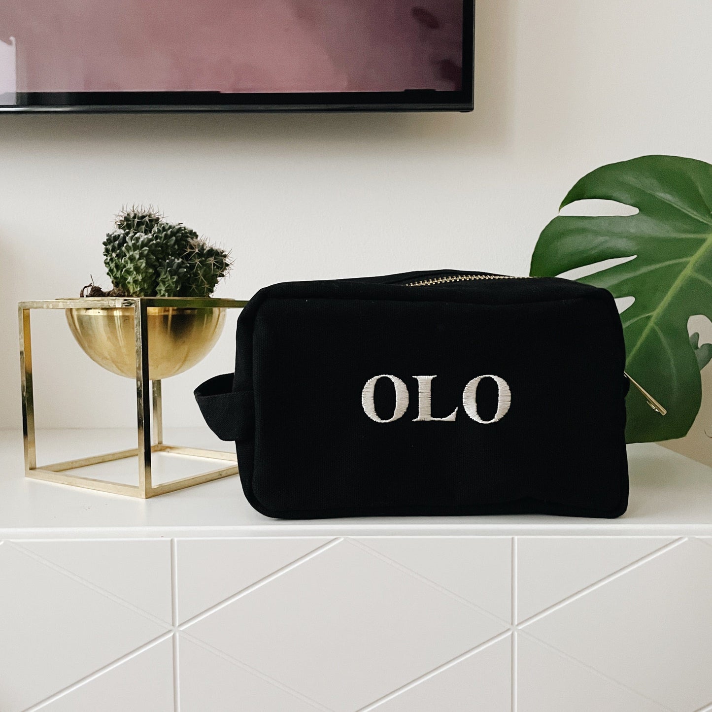 Toiletry Bag - Organizing Pouch, Large, Black - Concordia Style Boutique