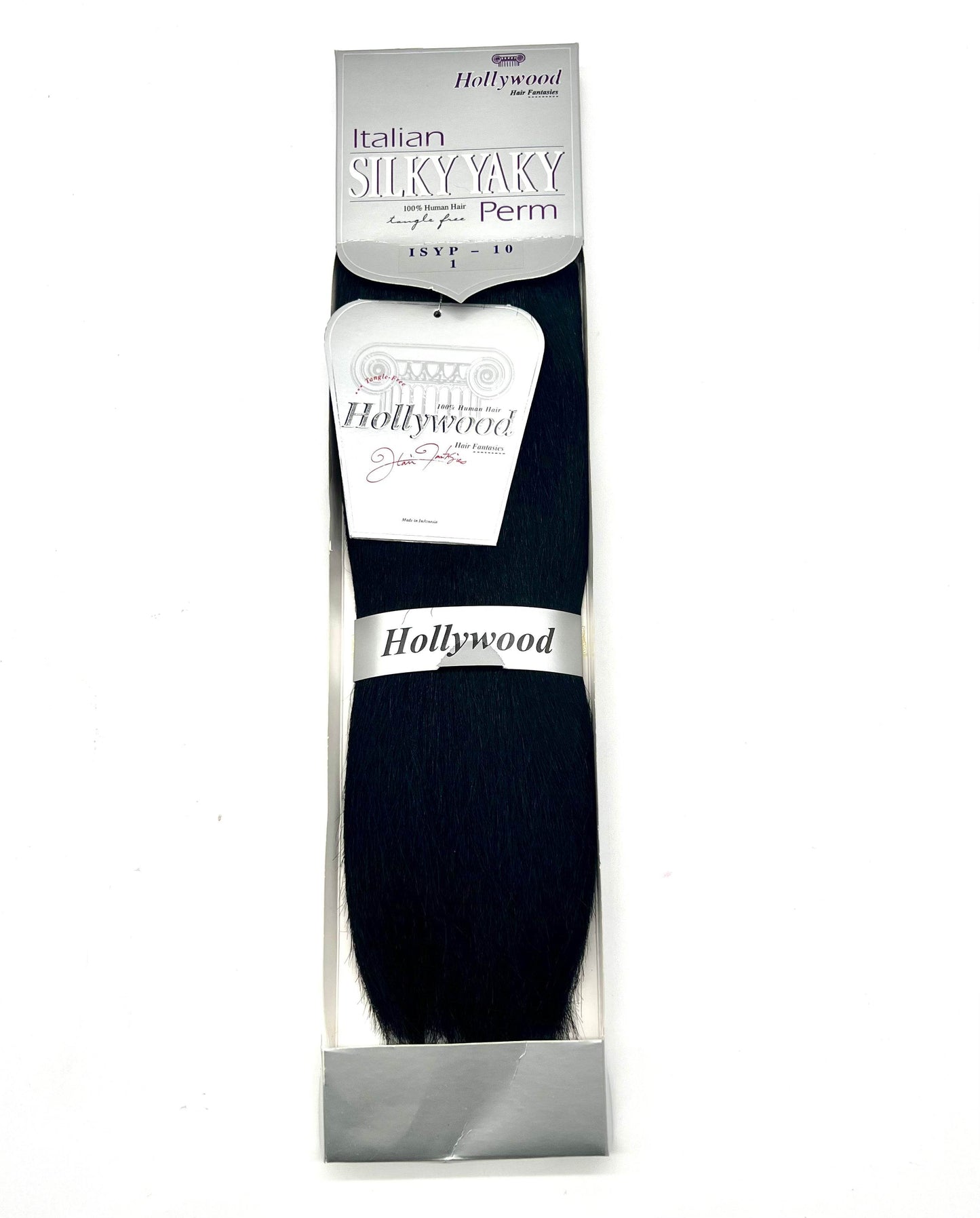Hollywood 100% Human Hair Italian Silky Yaky Perm Weft - Concordia Style Boutique