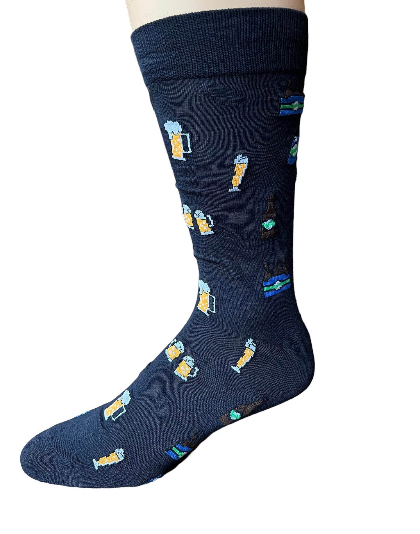 Cheers! Socks in Navy - Concordia Style Boutique