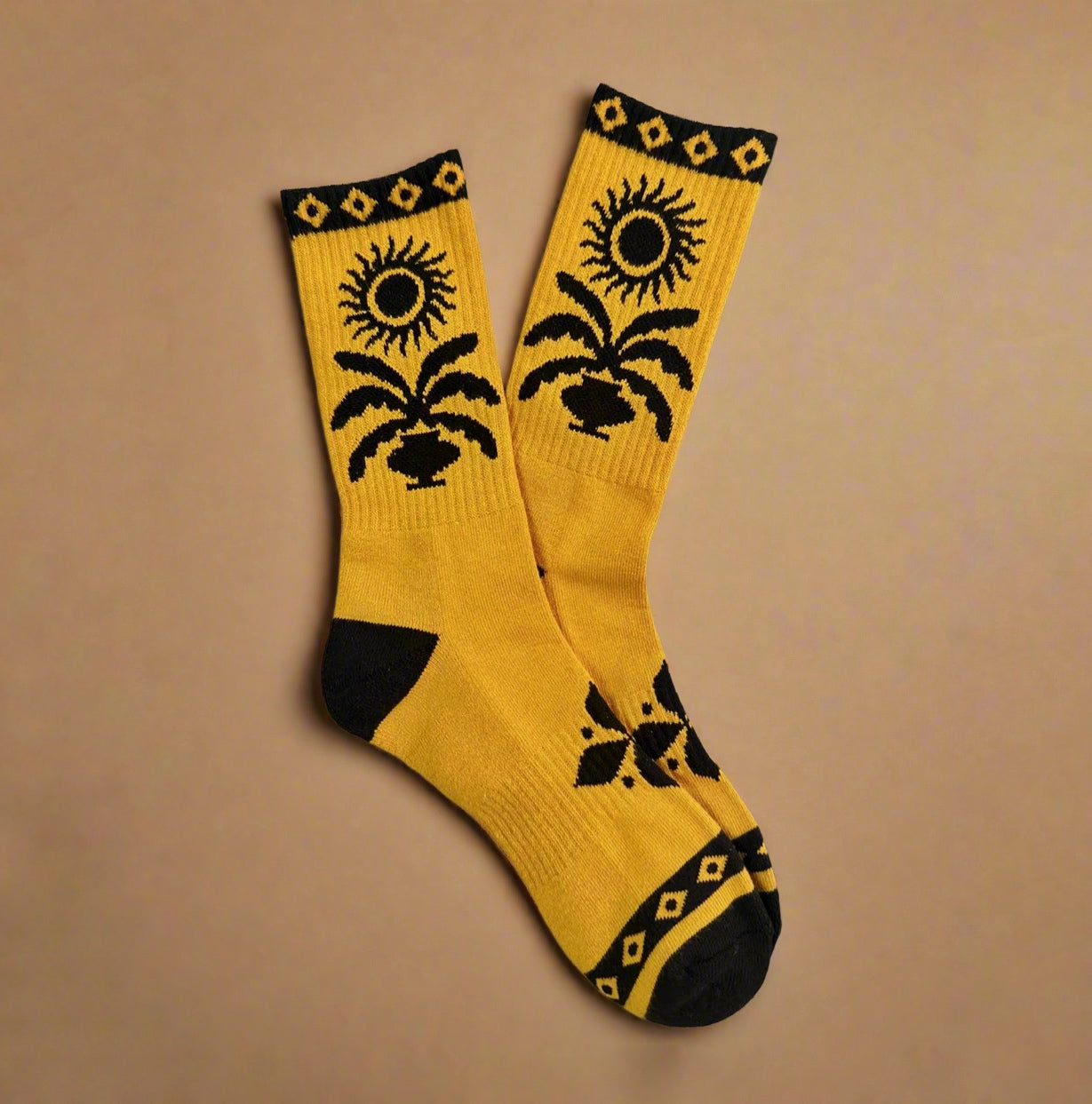 ‘Sun & Plant’ Socks - Concordia Style Boutique