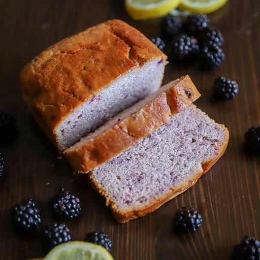 Blackberry Lemon-Zest Cake - Gluten Free - Concordia Style Boutique