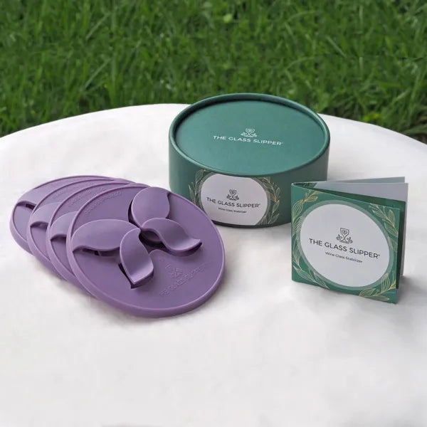 Wine Glass Slipper Set