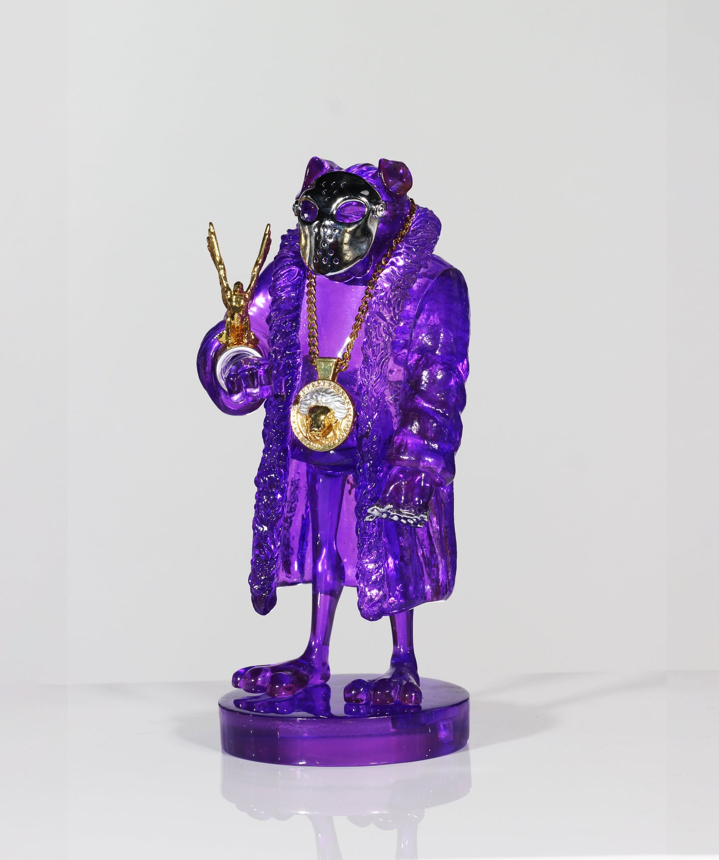 GhostFrank- Translucent Purple
