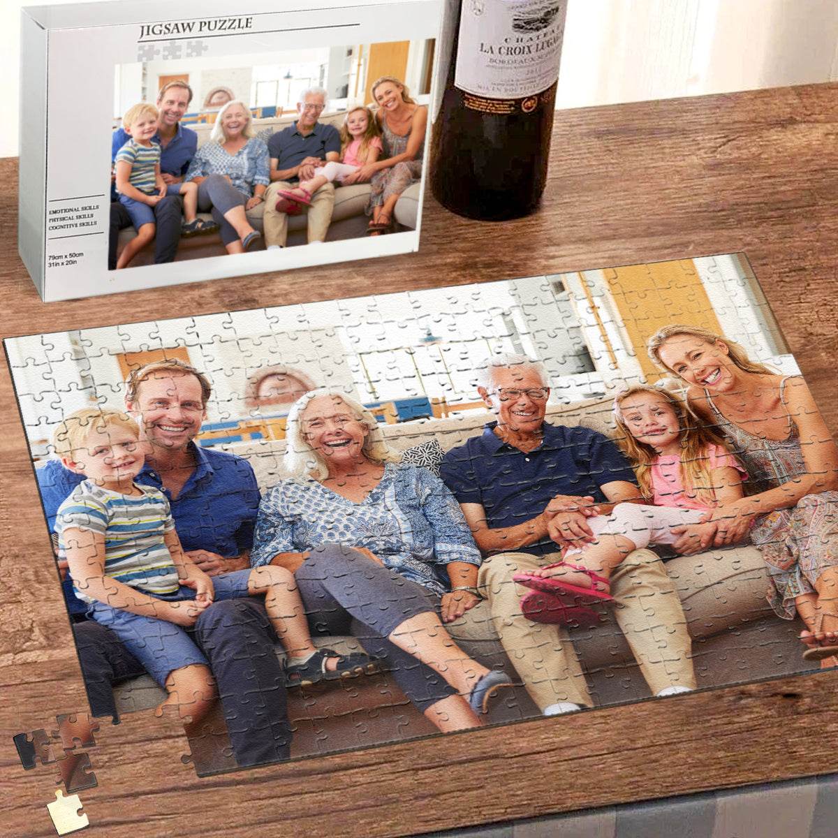 Personalized Photo Jigsaw Puzzle - Concordia Style Boutique