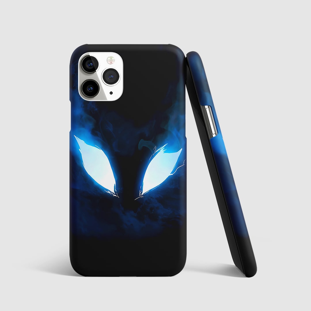 Glowing Blue Eyes Phone Cover