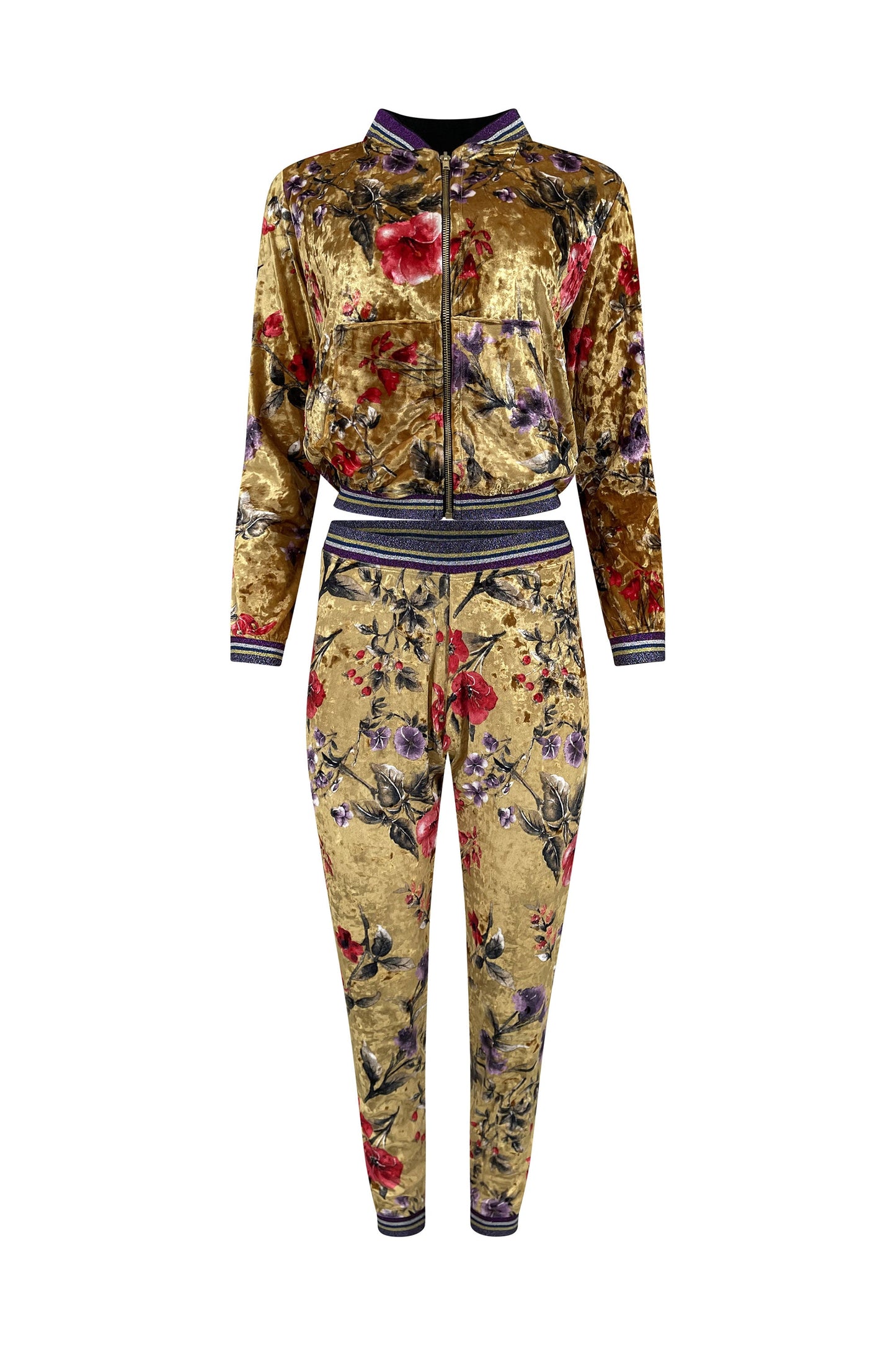 Goddess Velour Tracksuit