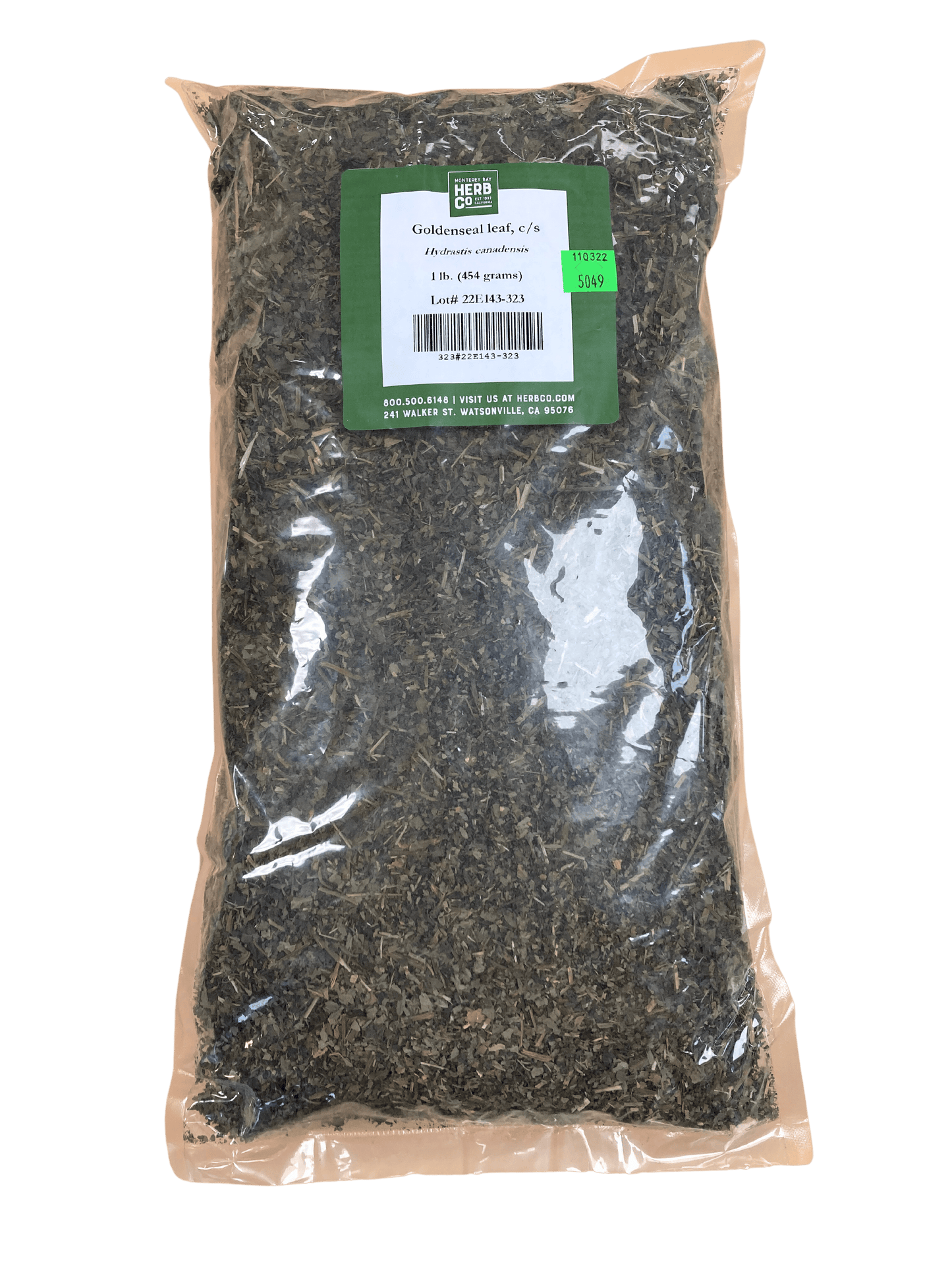 Goldenseal Leaf, Cut, Sifted - Concordia Style Boutique