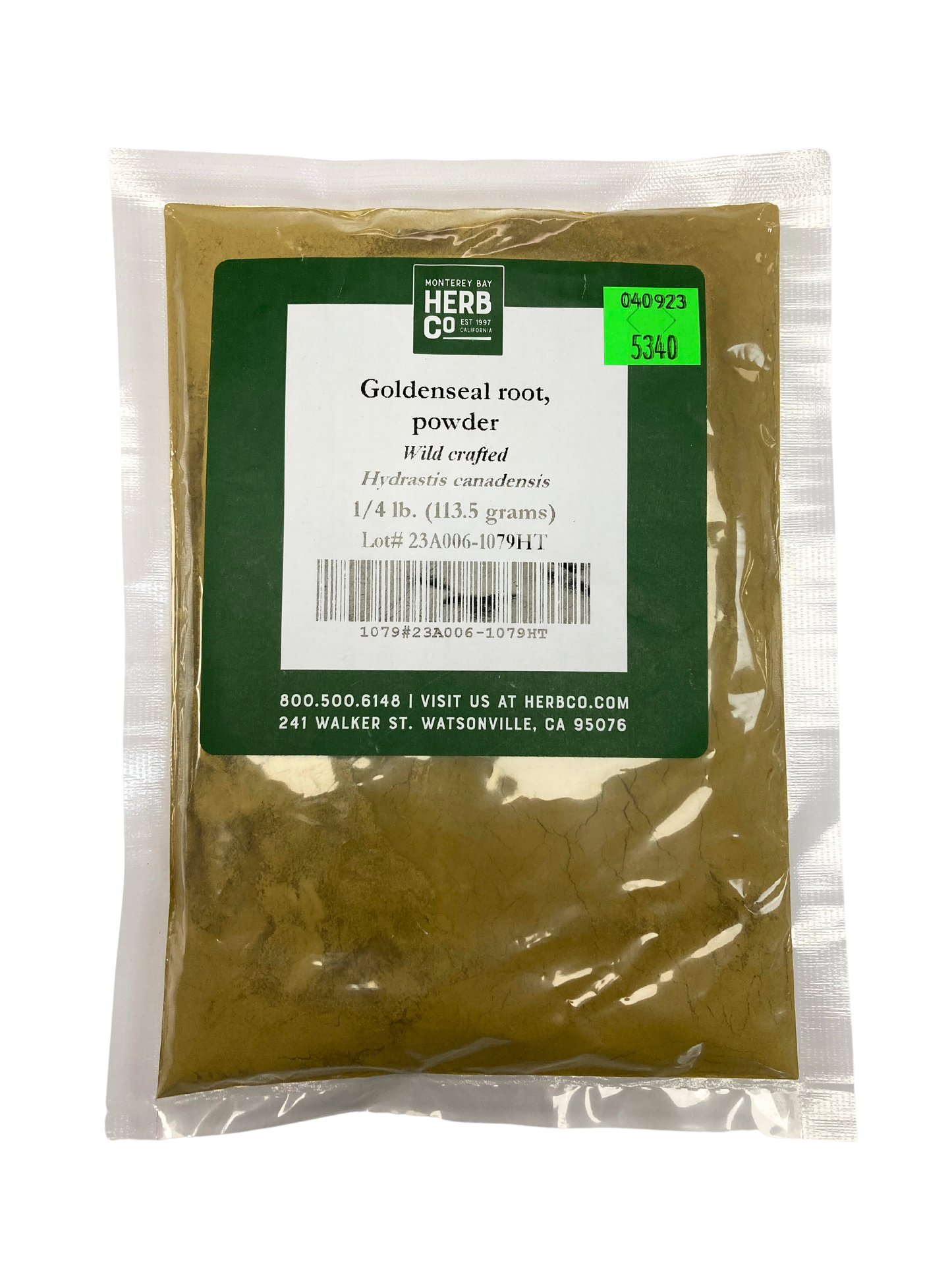 Goldenseal Root Powder - Concordia Style Boutique