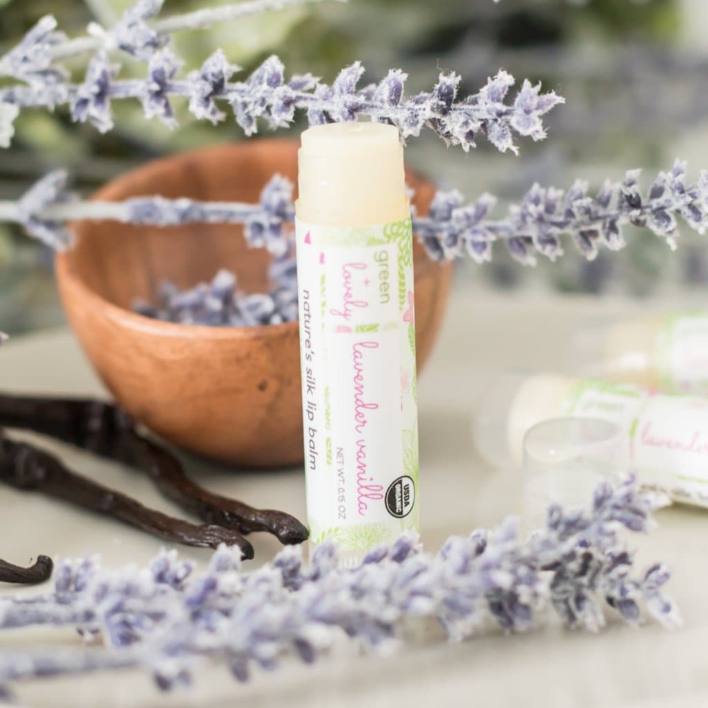 Lavender Vanilla /// Organic Lip Balm Butter for Intense Moisture - Beauty Gift - Concordia Style Boutique