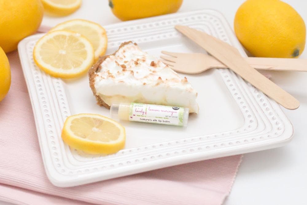 Lemon Meringue /// Organic Lip Balm Butter for Intense Moisture - Beauty Gift - Concordia Style Boutique
