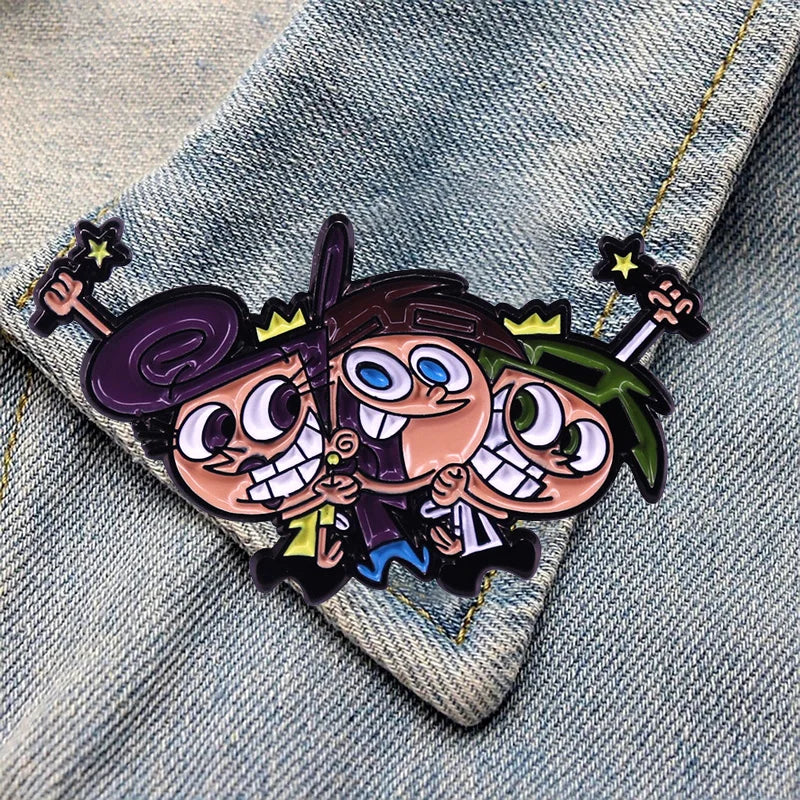 DZ1009 Anime Enamel Pins Badge for Backpack, Collar, Lapel, Hat Gifts