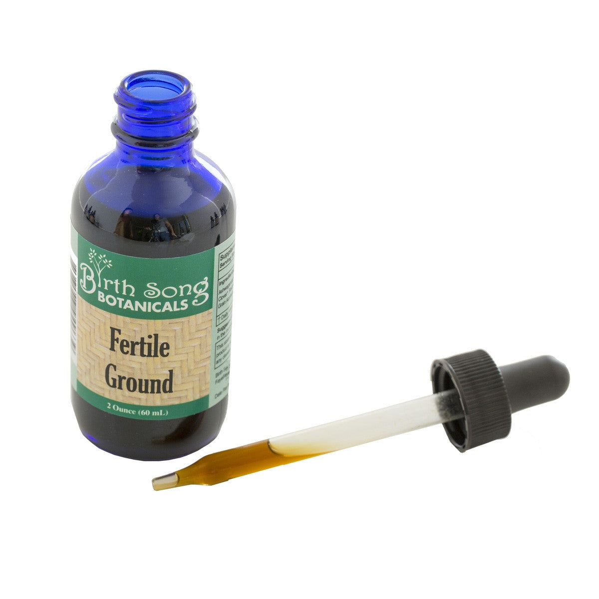 Fertile Ground Herbal Tincture To Support Women, Hormone Harmony, Natural Fertility and Conception* Herbal Support for Normal Womb Health 2 oz. - Concordia Style Boutique