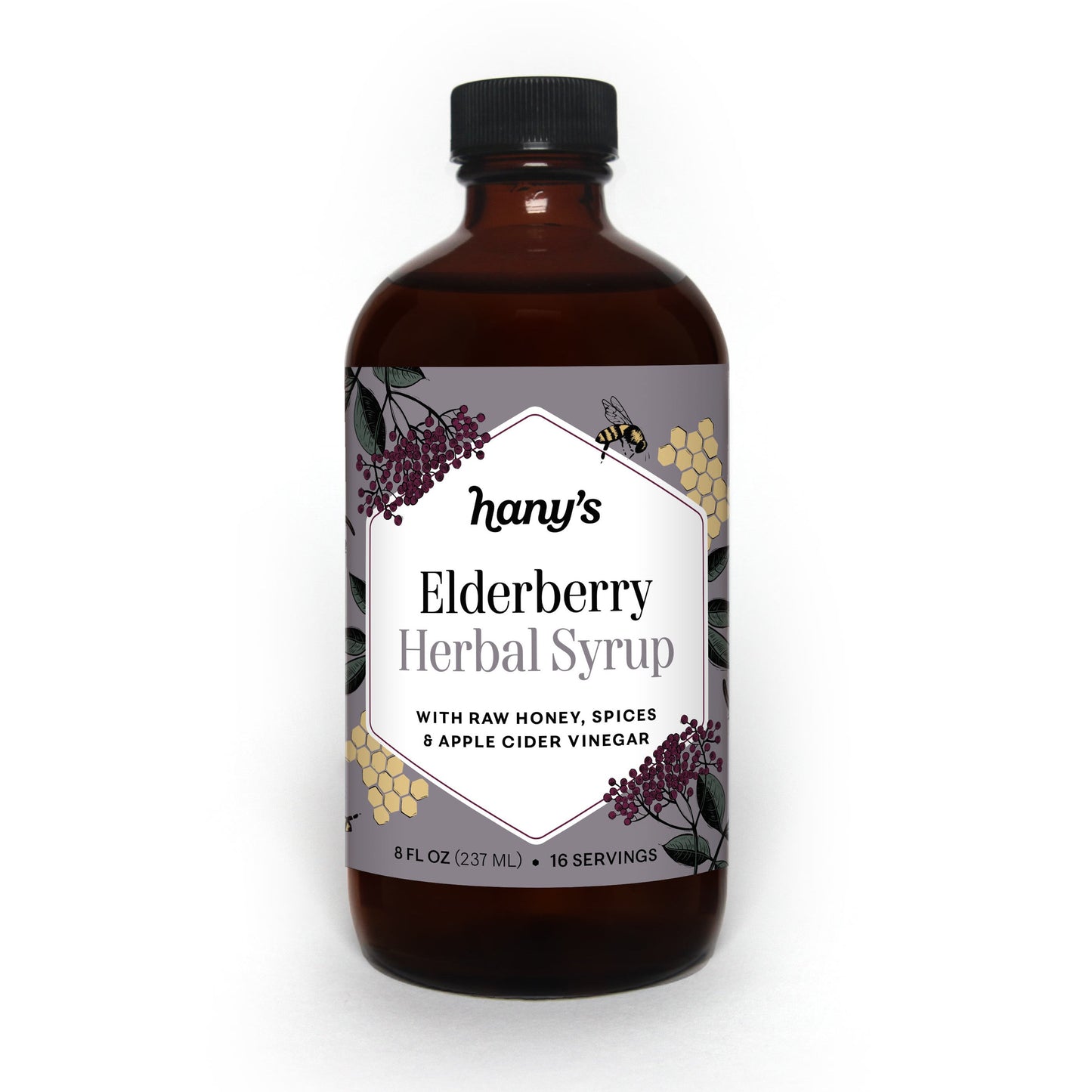 Elderberry Herbal Syrup (Oxymel) - Concordia Style Boutique
