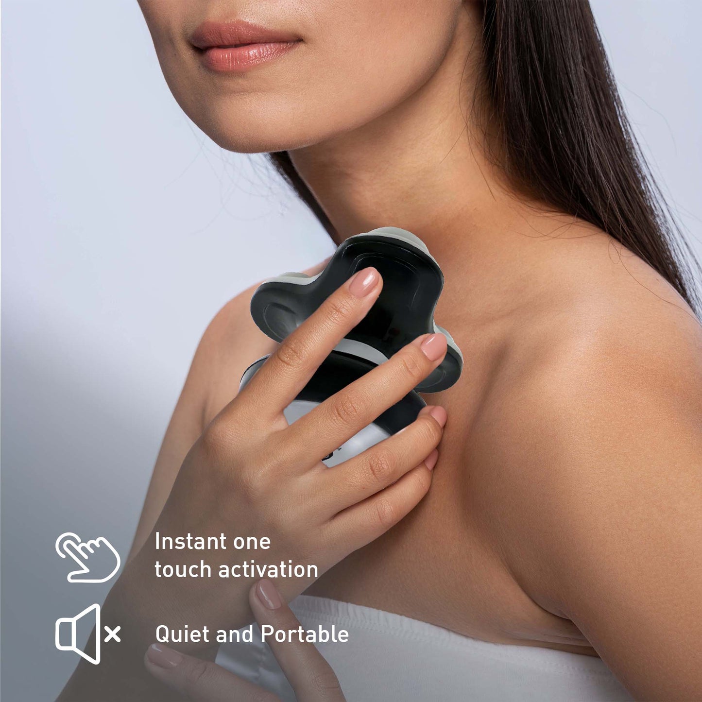 Pursonic Relaxation & Recovery Bundle: Palm-Shaped Massage Glove + Handheld Electric Sport Massager - Concordia Style Boutique