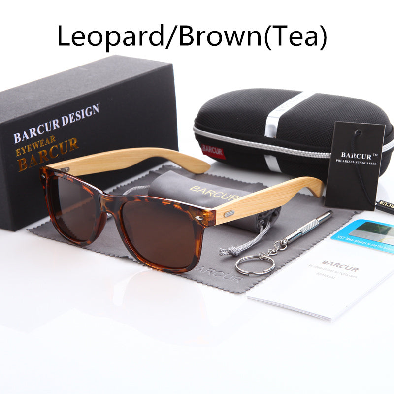 Polarized Bamboo Sunglasses